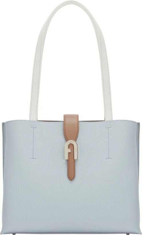 Furla Tote Bags Blauw Dames