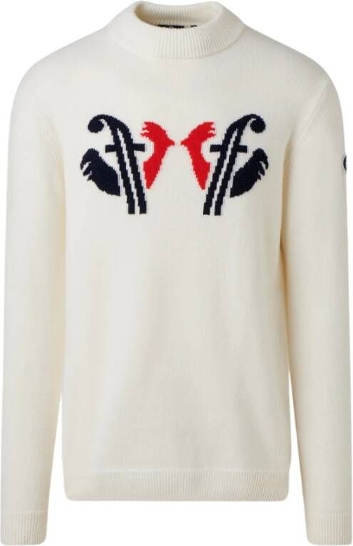 Fusalp Gebreide kleding Raul Trui Sportieve Chique Look White Heren