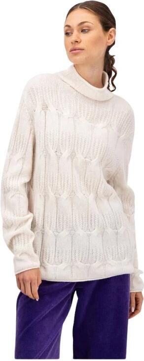 FYNCH-HATTON Stijlvolle Pullover Sweater White Dames