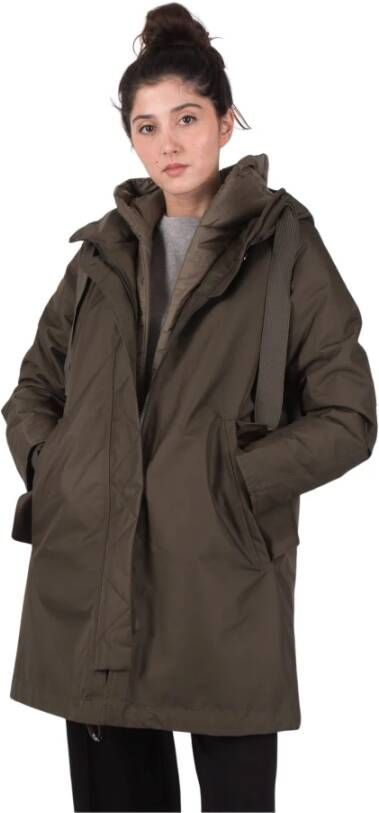 G-lab Parka Ivy Emerald Green W1088 Af02 Bruin Dames