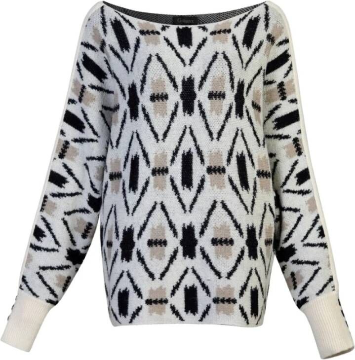 G-maxx Alexe Ecru zwart Beige Dames