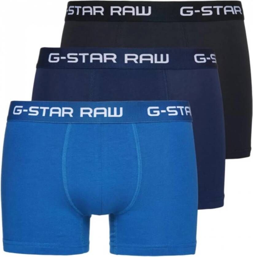 G-Star 3pack Ondergoed Blauw Heren