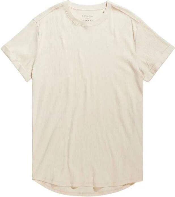 G-Star Lash T-shirt Eggnog Comfortabel en Elegant Beige Heren - Foto 2