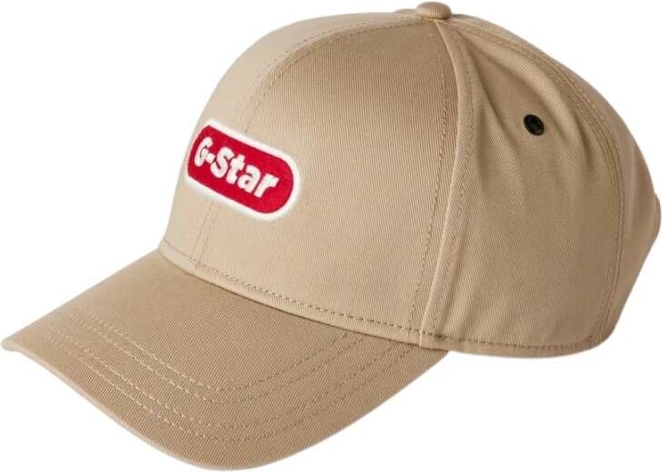 G-Star Cap- AW Baseball CAP Beige Heren