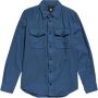 G-Star RAW Marine Slim Shirt Midden blauw Heren - Thumbnail 2
