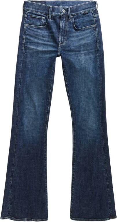 G-Star Flare Jeans voor Vrouwen Blauw Dames