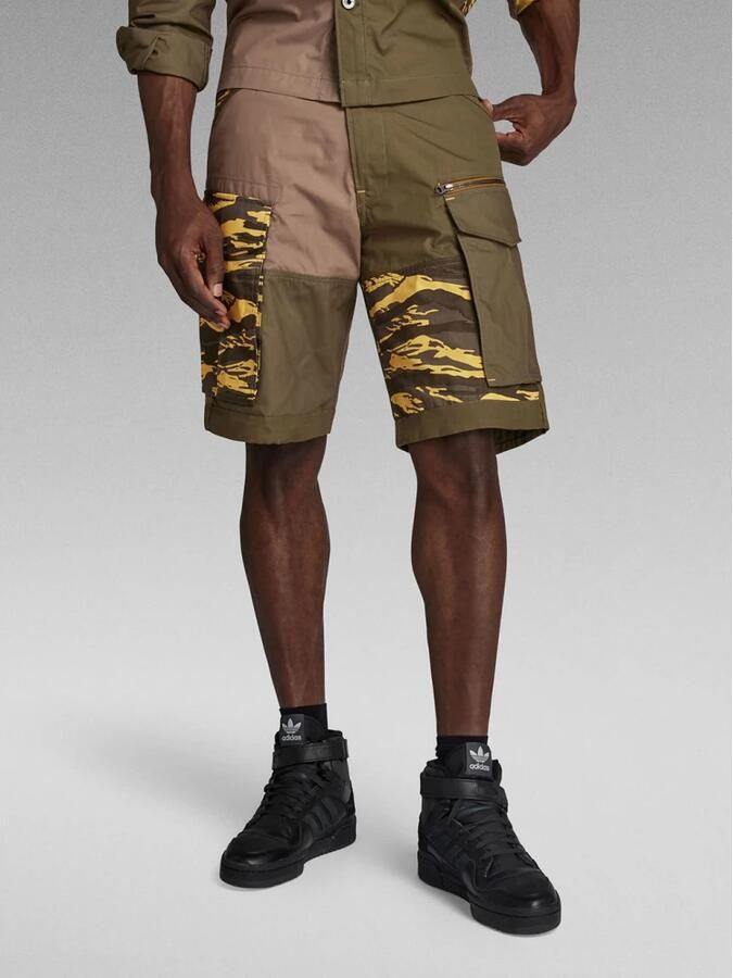 G-Star Cargo Bermuda Shorts Olijf Groen Green Heren