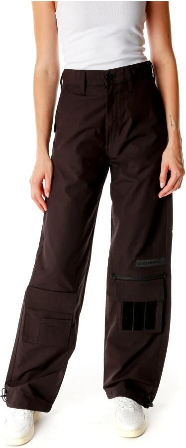 G-Star Cargo Broek met Hoge Taille Black Dames - Foto 4
