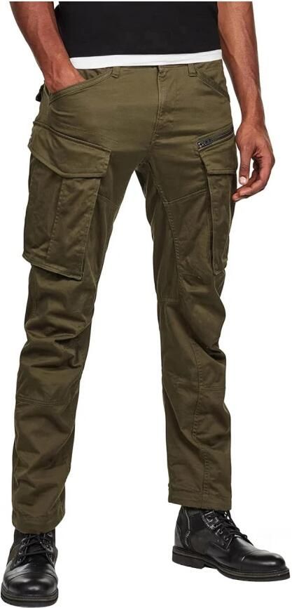 G-STAR Rovic zip 3d regular fit cargobroek met katoen 6059 dk bronze green - Foto 13