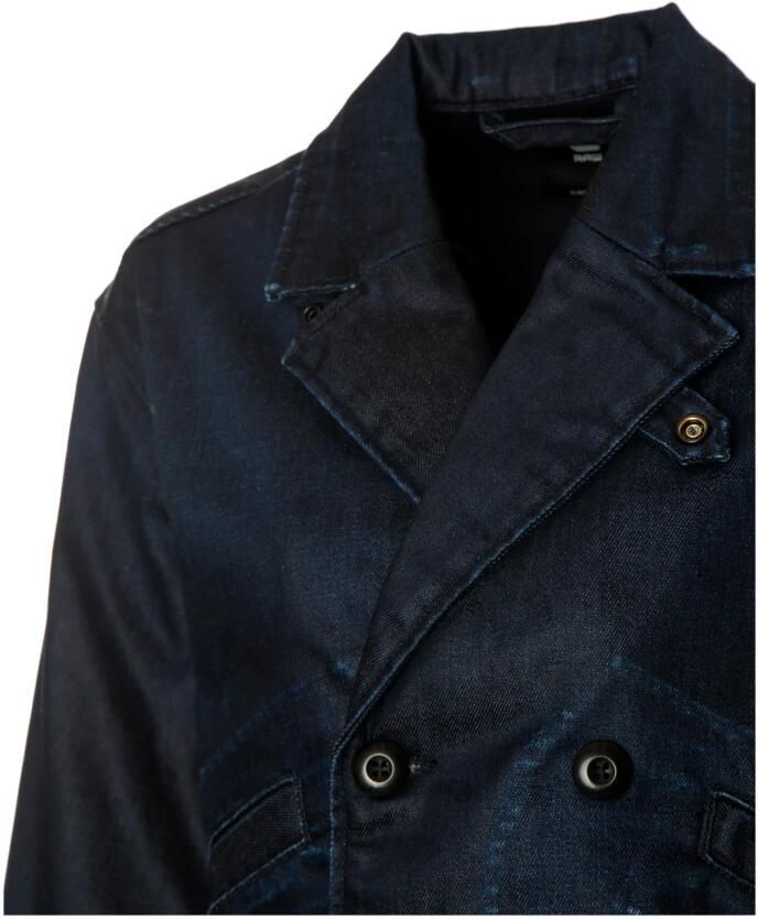 G-Star RAW Cropped Peacoat Jack Donkerblauw Dames - Foto 3