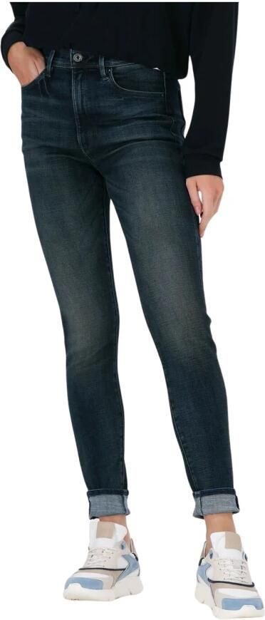 G-Star G Star RAW Skinny fit jeans Kafey Ultra High Skinny 5 pocketsmodel met ultrahoge band - Foto 5