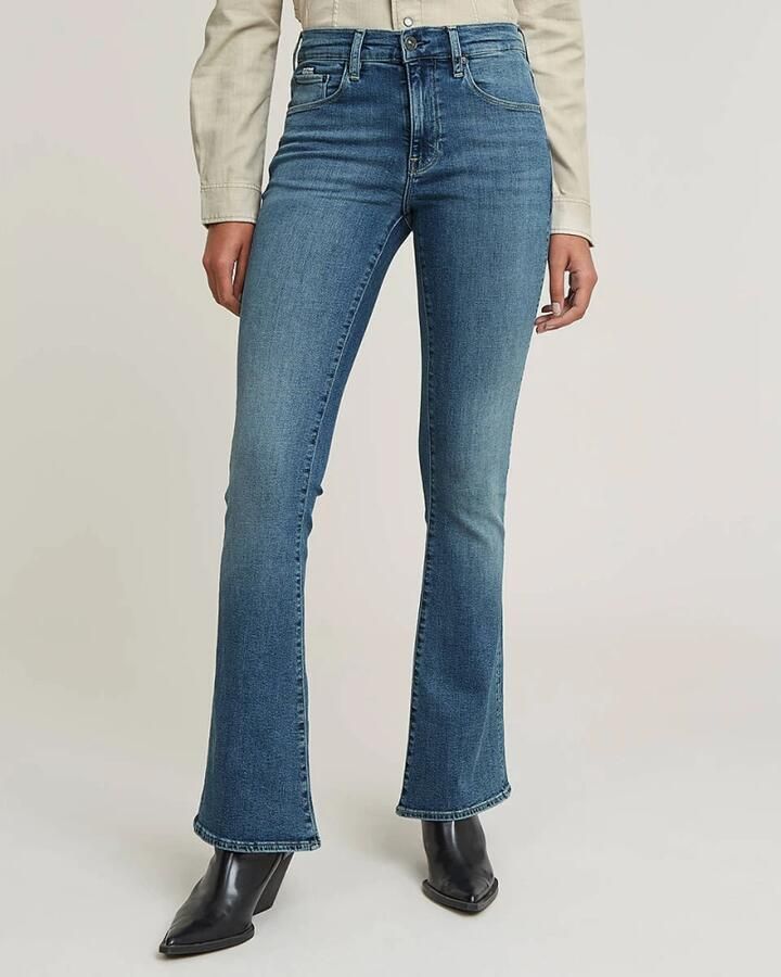 G-Star Raw Jeans D21290-D987 H280 3301 FLARE-faded icy blue - Foto 8