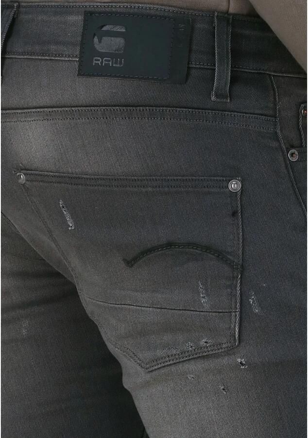 G-Star Grijze G Star Raw Skinny Jeans 6132 Slander Grey R Superstr - Foto 12