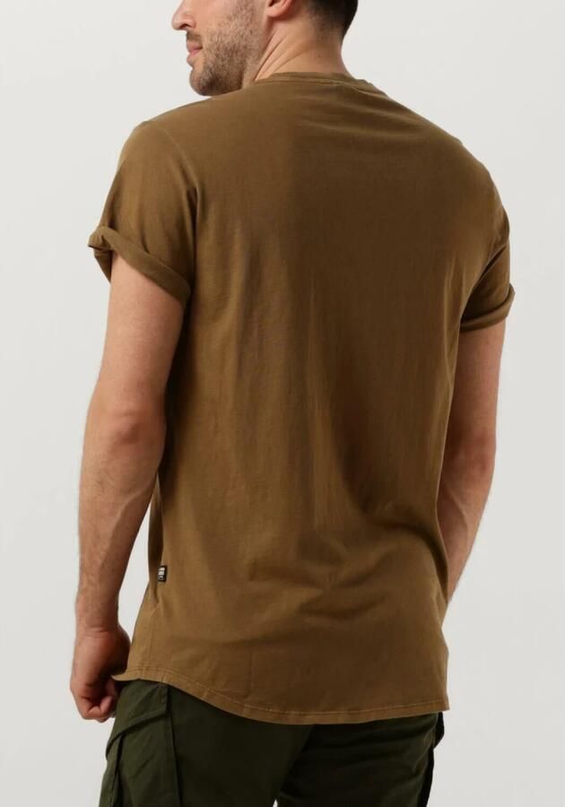 G-STAR RAW Heren Polo's & T-shirts Lash R T S s Camel - Foto 2