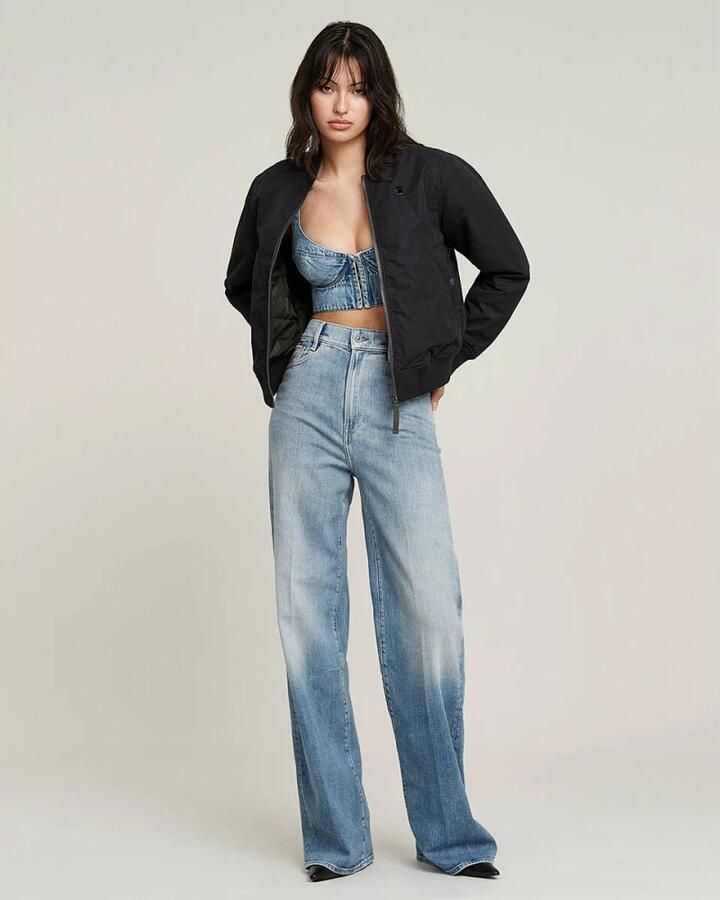 G-Star Raw Jeans D23951-D938 DECK 2.0 HIGH LOOSE-H108 VINTAGE STEEL BLUE - Foto 9