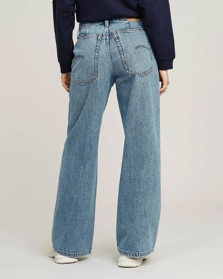 G-Star RAW Skater High Loose Jeans Midden blauw Dames - Foto 9