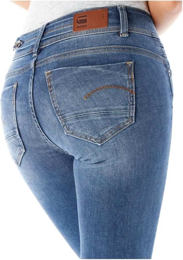 G-Star Raw Jeans D01896 6553 L.32 MIDGE BOOTCUT-89 DK AGED - Foto 17