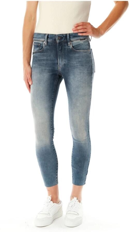 G-Star RAW 3301 Skinny Ankle Jeans Midden blauw Dames - Foto 6