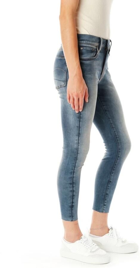 G-Star RAW 3301 Skinny Ankle Jeans Midden blauw Dames - Foto 3