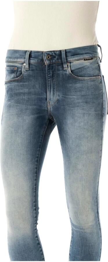 G-Star RAW 3301 Skinny Ankle Jeans Midden blauw Dames - Foto 4