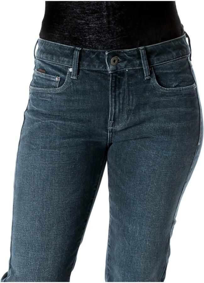 G-Star Raw Jeans met labelpatch van leer model 'Kate' - Foto 2