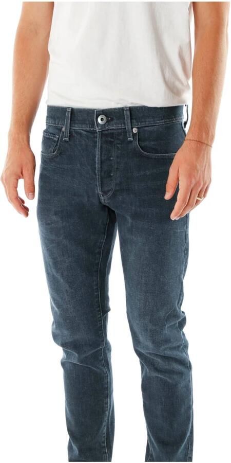 G-Star RAW 3301 Slim Jeans Donkerblauw Heren - Foto 3