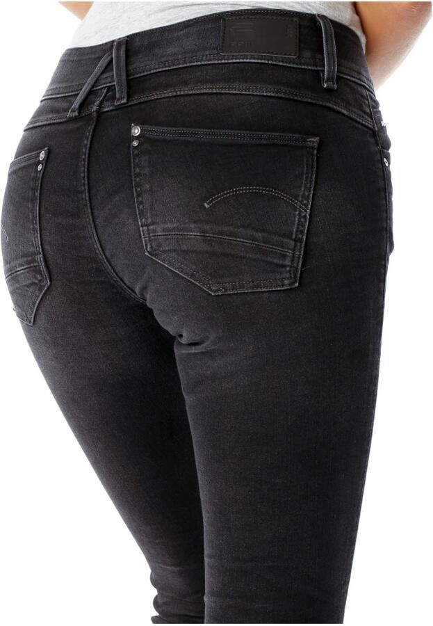 G-Star RAW Skinny fit jeans Mid Waist Skinny met elastaan-aandeel - Foto 14
