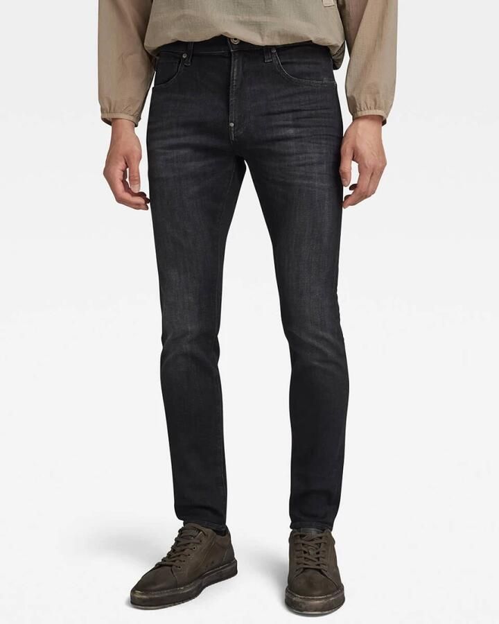 Zwarte G Star Raw Skinny Jeans A634 Elto Black Superstretch - Foto 9