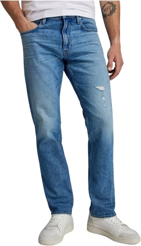 G-Star Raw Straight fit jeans met labelpatch model 'Mosa' - Foto 10