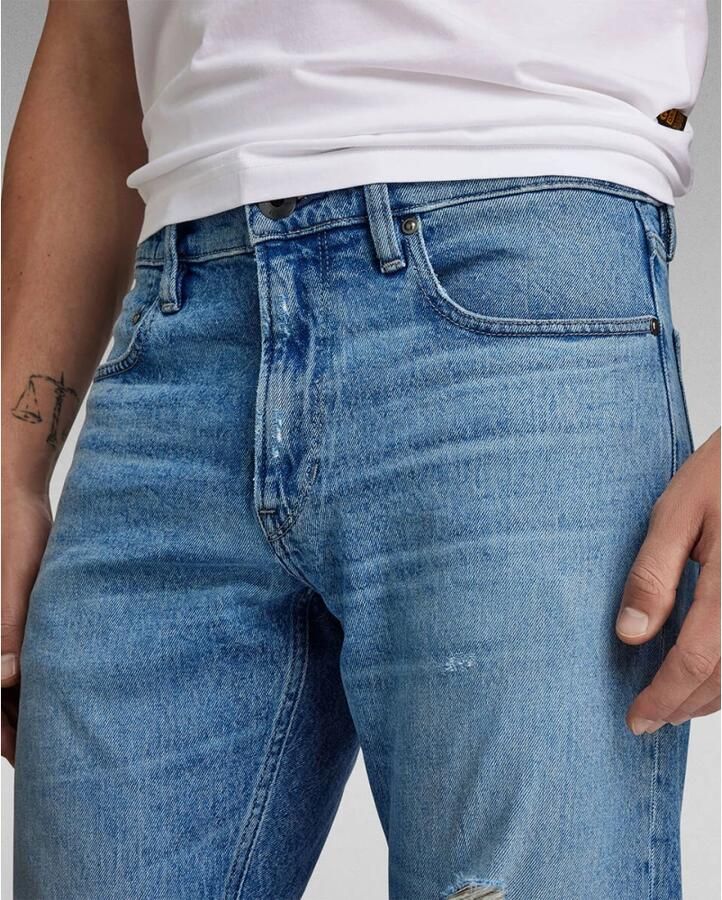 G-Star Raw Straight fit jeans met labelpatch model 'Mosa' - Foto 11