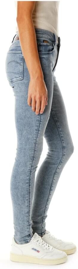 G-Star Mid Waist Skinny Fit Jeans Blue Dames - Foto 10