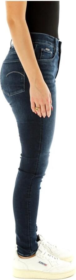 G-Star RAW 3301 Skinny Jeans Donkerblauw Dames - Foto 16