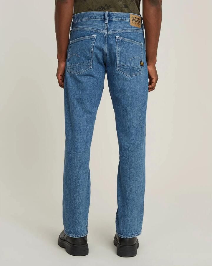 G-Star RAW Dakota Regular Straight Jeans Midden blauw Heren - Foto 9