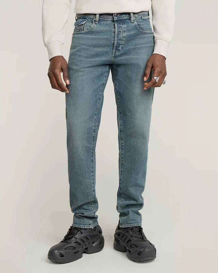 G-Star RAW Morry FWD Regular Tapered Jeans Donkerblauw Heren - Foto 6