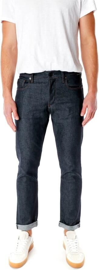 G-Star RAW Premium 3301 Slim Selvedge Jeans Donkerblauw Heren - Foto 4