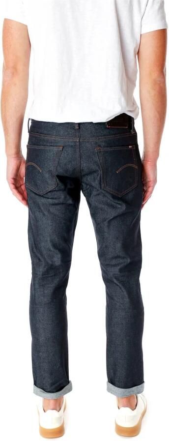 G-Star RAW Premium 3301 Slim Selvedge Jeans Donkerblauw Heren - Foto 2