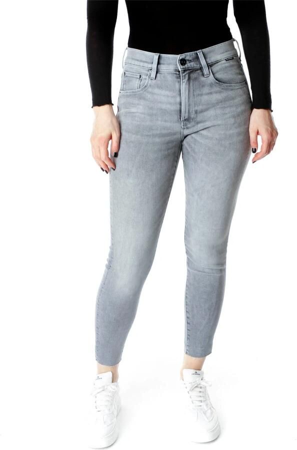G-Star G Star RAW 3301 Skinny Ankle low waist skinny jeans sun faded glacier grey - Foto 8