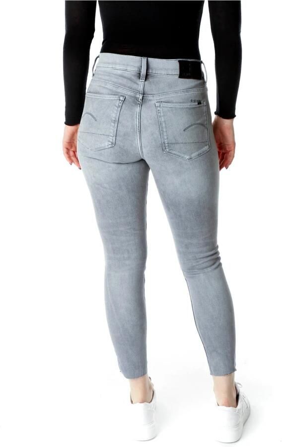 G-Star G Star RAW 3301 Skinny Ankle low waist skinny jeans sun faded glacier grey - Foto 5