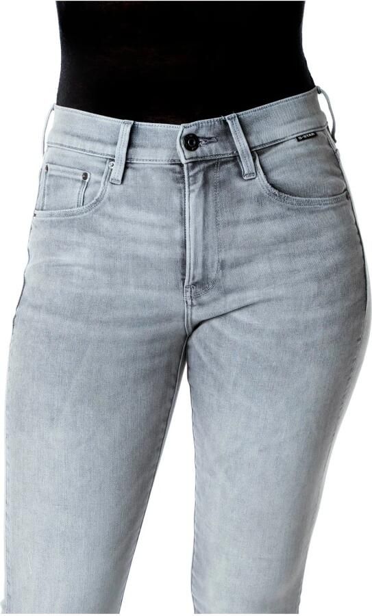G-Star G Star RAW 3301 Skinny Ankle low waist skinny jeans sun faded glacier grey - Foto 7