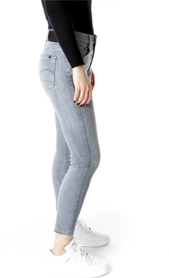 G-Star G Star RAW 3301 Skinny Ankle low waist skinny jeans sun faded glacier grey - Foto 6