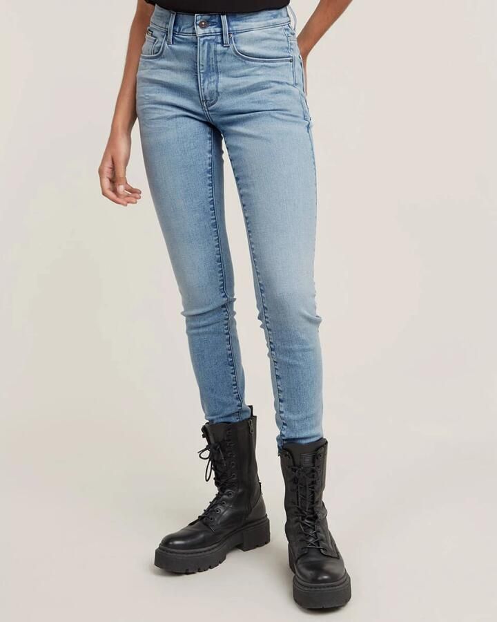 G-Star Blauwe Skinny Jeans voor Vrouwen Blue Dames - Foto 12
