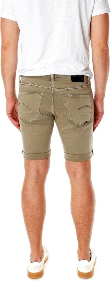 G-Star RAW 3301 Slim Denim Short Groen Heren - Foto 8