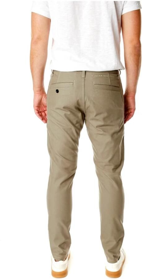 G-Star Slim Fit Chino Broek met Stretch-Canvas Green Heren - Foto 2