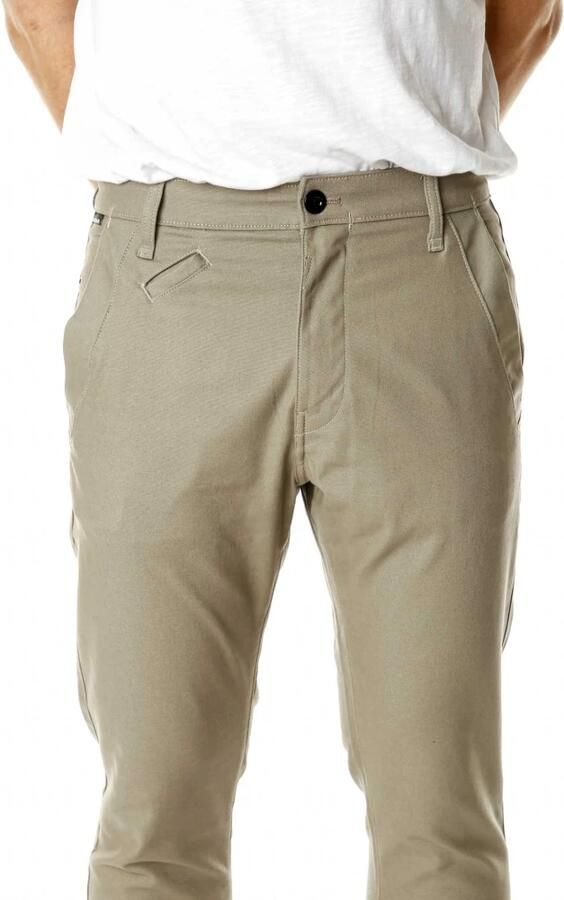 G-Star Slim Fit Chino Broek met Stretch-Canvas Green Heren