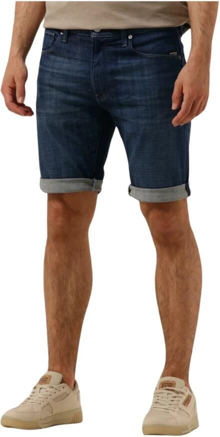 G-Star RAW 3301 Slim Denim Short Midden blauw Heren - Foto 3