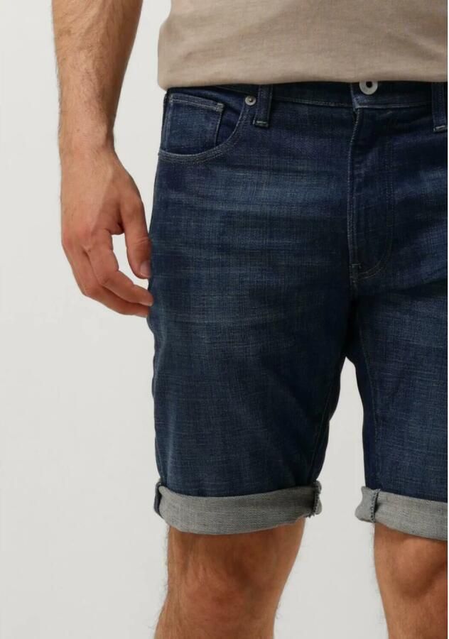 G-Star RAW 3301 Slim Denim Short Midden blauw Heren