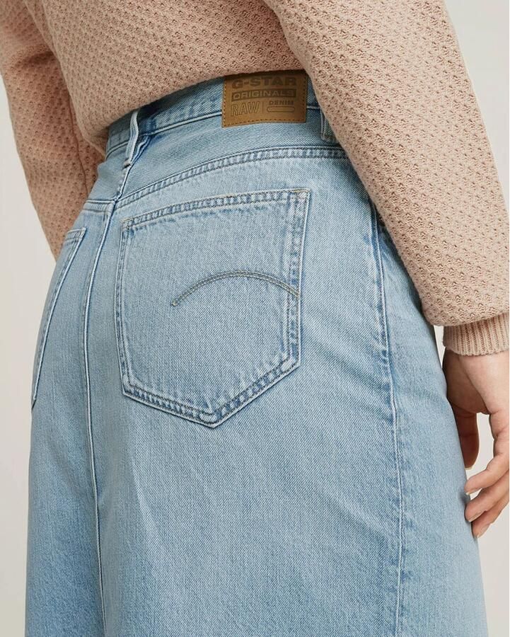 G-Star RAW Viktoria Lange Rok Lichtblauw Dames - Foto 10