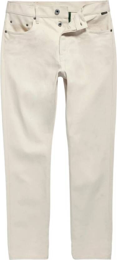 G-Star Jeans- gs Triple een gewone rechte kleur Beige Heren