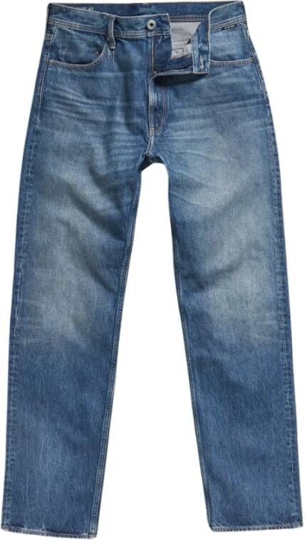 G-Star RAW Type 49 Relaxed Straight Jeans Midden blauw Heren