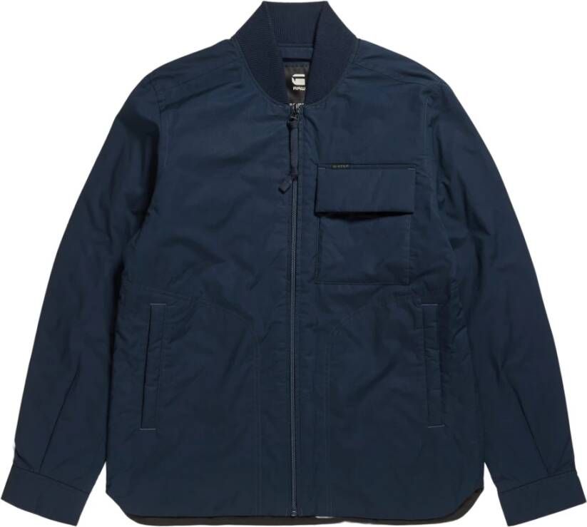 G-Star Overshirt GS Lofty PDD Blauw Heren